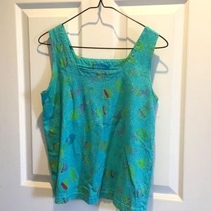 Fresh Produce square neck tank top